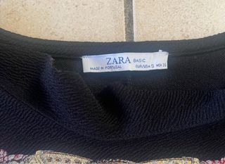 Vestito fantasia Zara nero