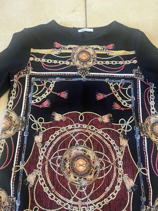 Vestito fantasia Zara nero