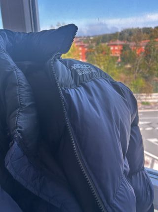 Chaqueta +8000 plumas y plumón gris y verde