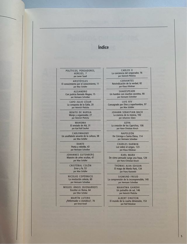 25 personajes que cambiaron el mundo