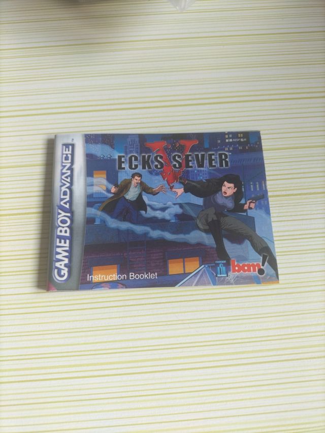 Manual Ecks vs Sever GBA