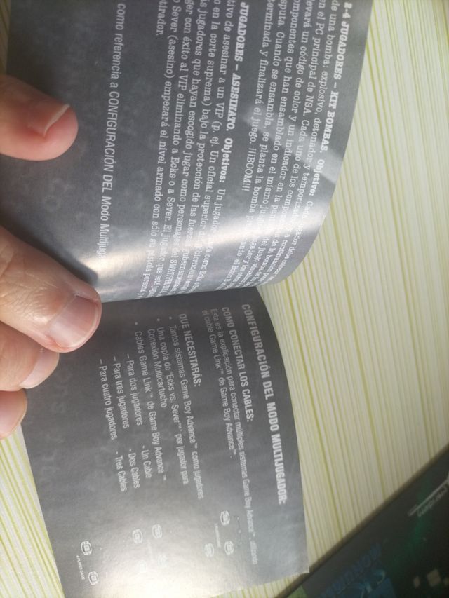 Manual Ecks vs Sever GBA