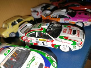 Lote 9 Coches Toyota Celica  escala 1:43