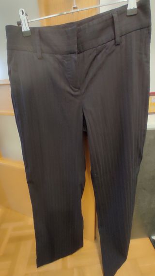 Traje de chaqueta Massimo Dutti negro