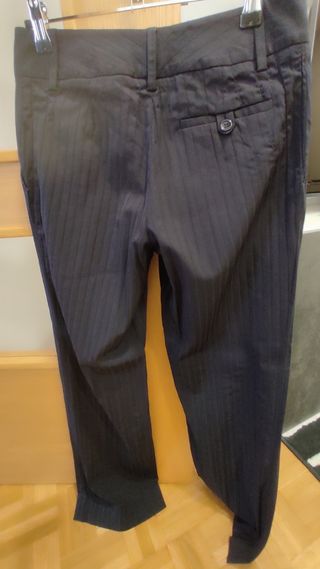 Traje de chaqueta Massimo Dutti negro