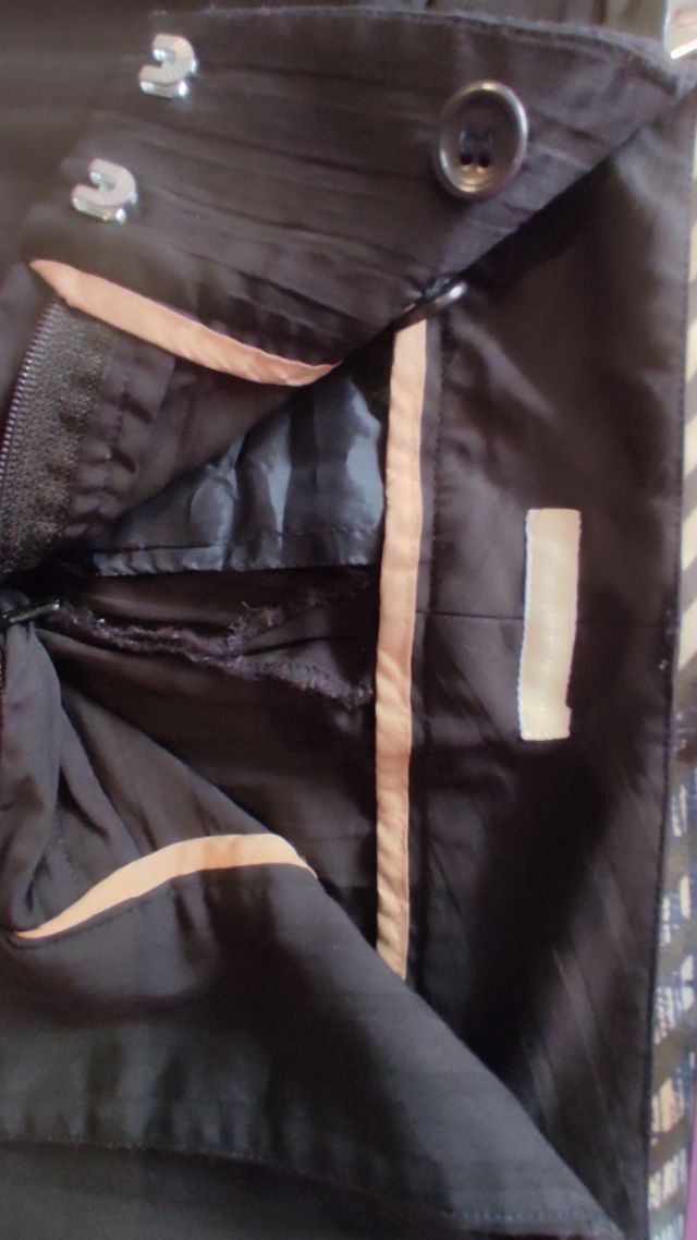 Traje de chaqueta Massimo Dutti negro