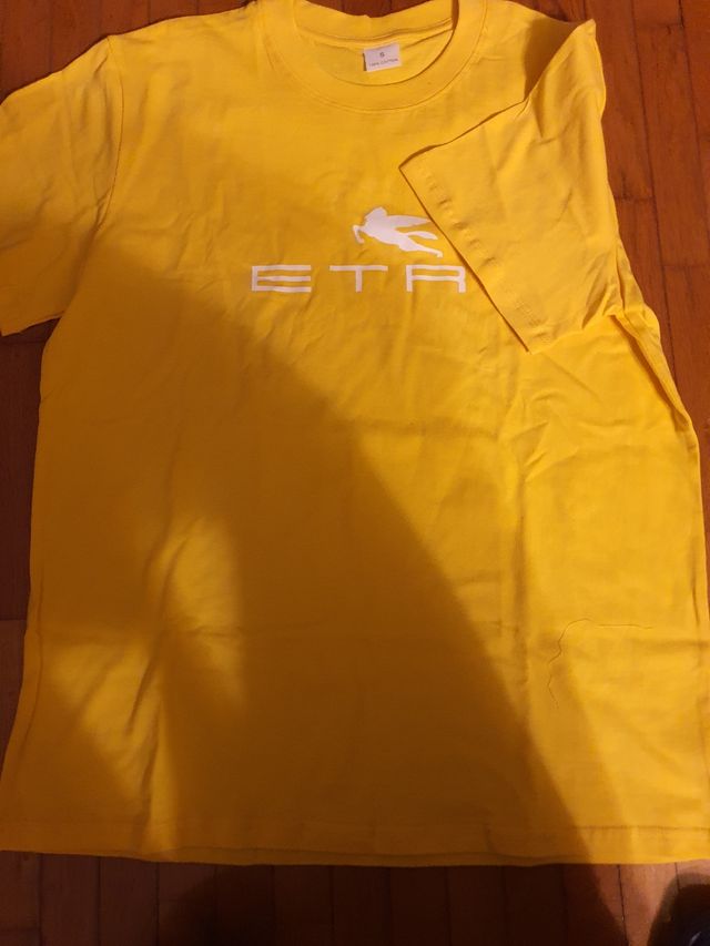 Maglietta Etro Gialla Taglia S