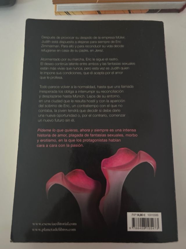 Pídeme lo que quieras, ahora y siempre (Spanish...