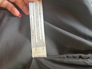 Chaleco acolchado gris Zara
