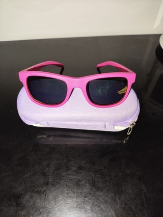Gafas de sol Polaroid infantiles rosas 