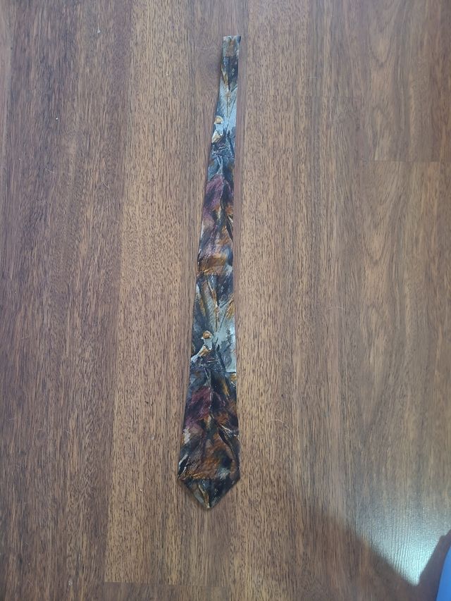 Corbata abstracta multicolor