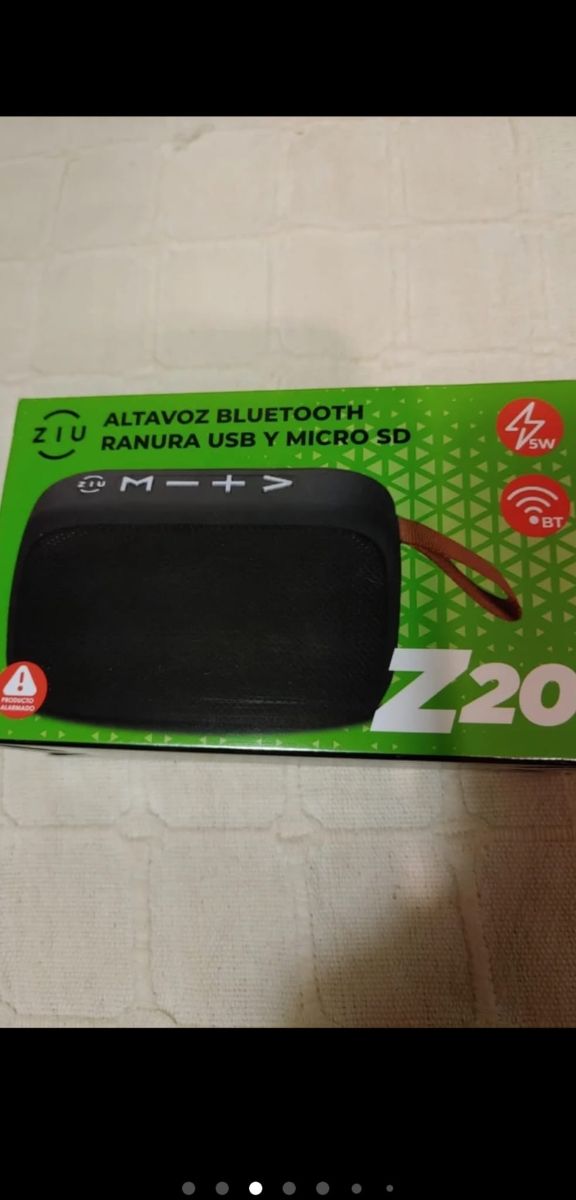Altavoces ZIU y INNOVA Bluetooth Negros
