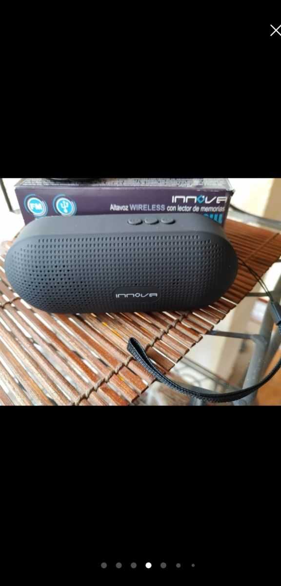 Altavoces ZIU y INNOVA Bluetooth Negros