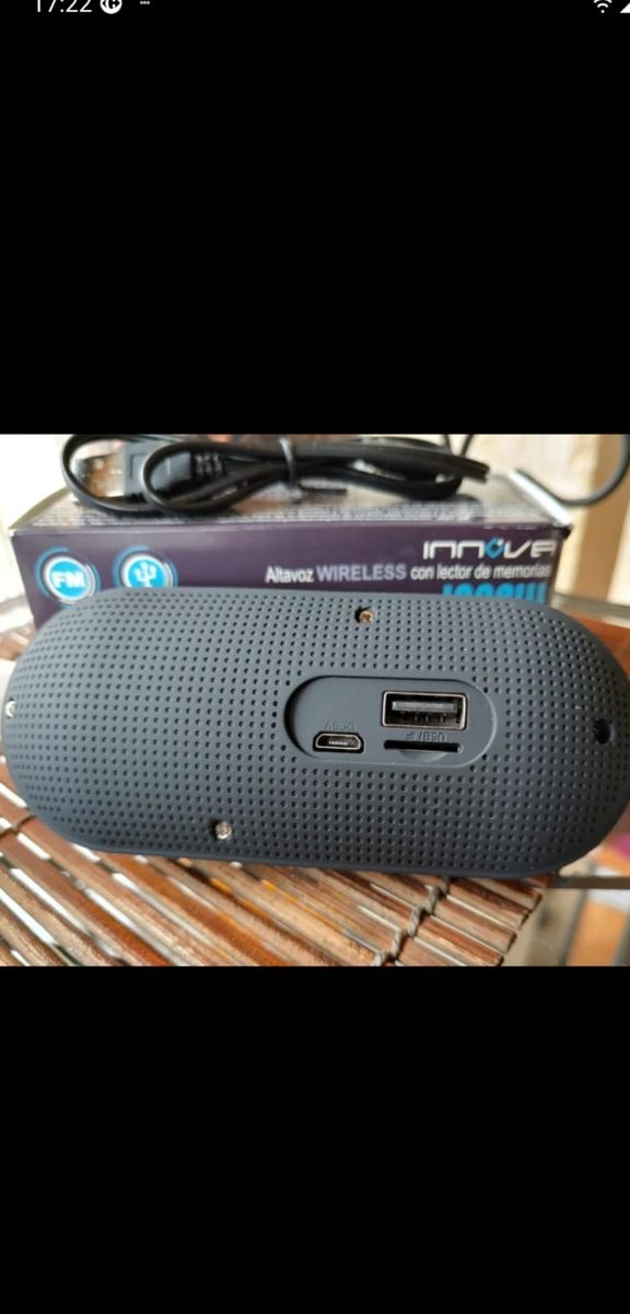 Altavoces ZIU y INNOVA Bluetooth Negros