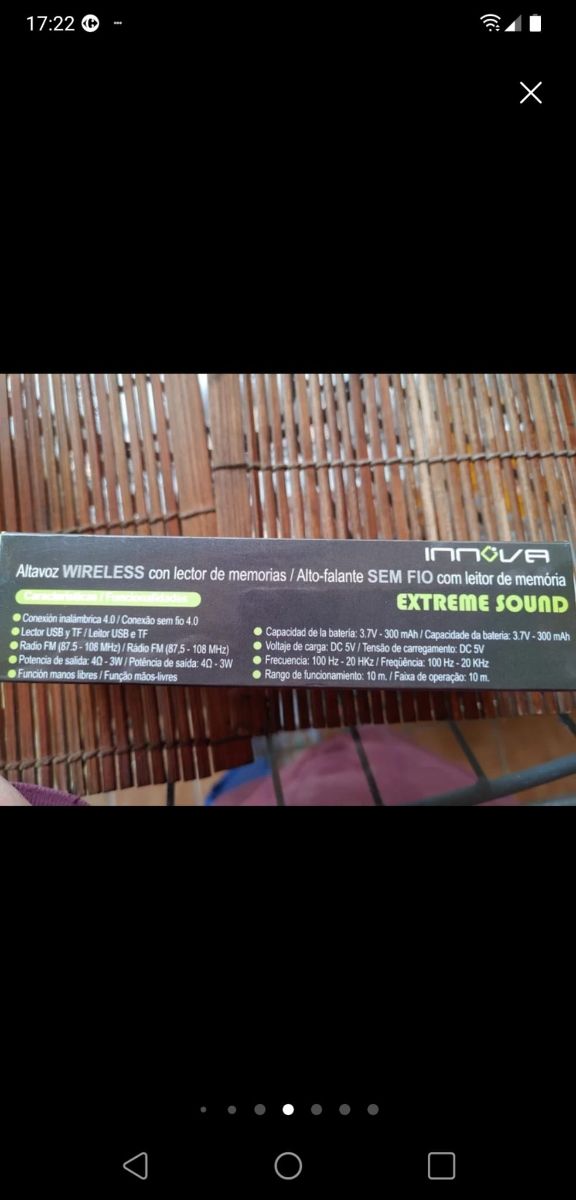 Altavoces ZIU y INNOVA Bluetooth Negros