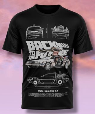 Camiseta DeLorean 