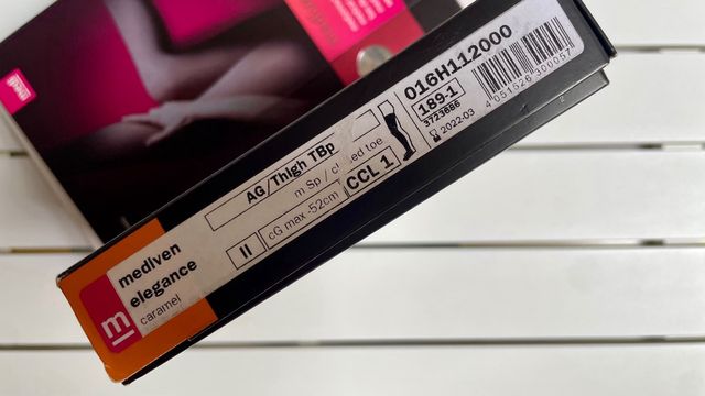 Medias de compresión Medi Elegance/caramel II CCL1