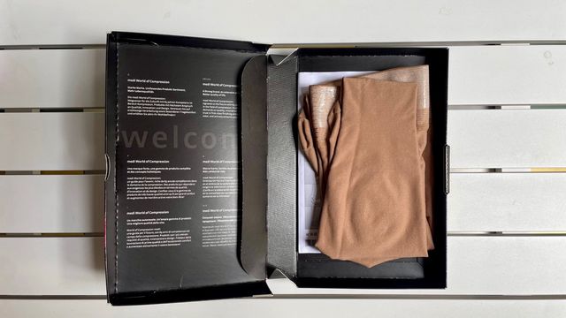 Medias de compresión Medi Elegance/caramel II CCL1