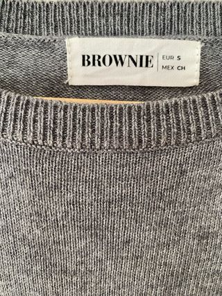 Jersey Brownie gris T.S