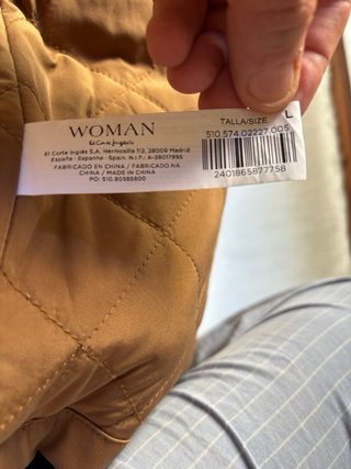 Gabardina Mujer El Corte Inglés Marrón