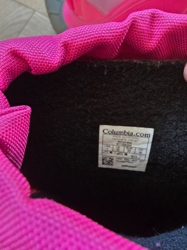 Stivali invernali Columbia bambina rosa