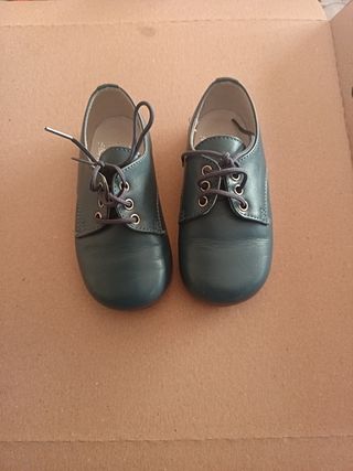 Zapatos niño azul 