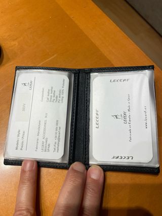 Lote carteras hombre