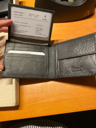 Lote carteras hombre