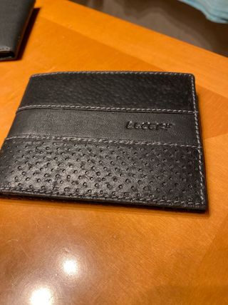 Lote carteras hombre