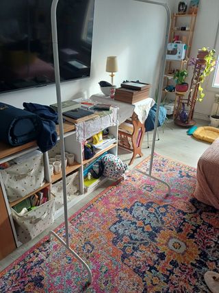 Burro perchero Ikea blanco