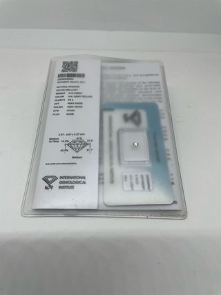 Diamante Natural IGI 0.19 Ct VS2
