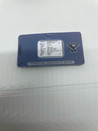 Diamante Natural IGI 0.19 Ct VS2
