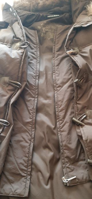 Giaccone Piumino Donna Rifle Marrone