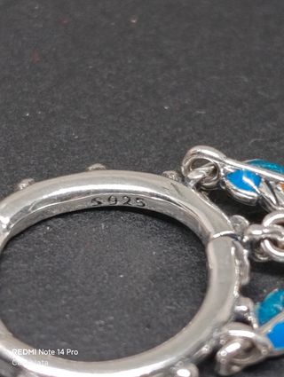 Pendientes aro "Atrapasueños" plata S925 CH254