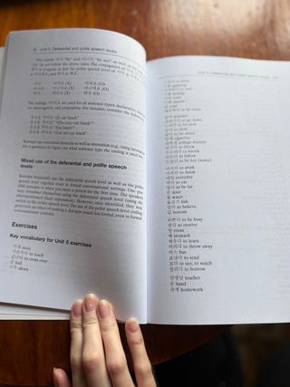 Libro coreano. Basic Korean:A Grammar and Workbook