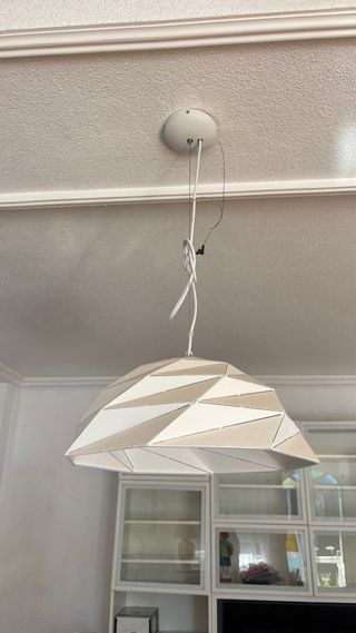 Lámpara de techo geométrica muy chula.! 