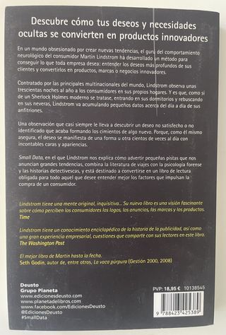 Small Data: Las pequeñas pistas que nos adviert...