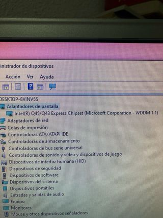 Ordenador HP + Pantalla + Teclado