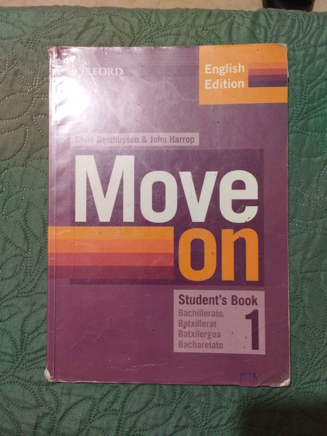 Libro Inglés 1° bachillrato Move on 1: Student's
