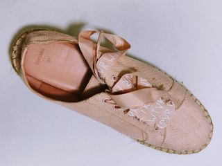 Zapatos Bershka rosa, talla 37
