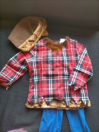 Disfraz Hombre Lobo Niño 5-6 Años
