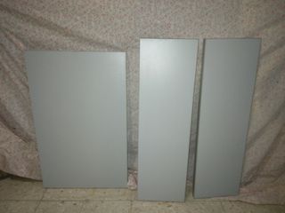 3 piezas de melamina con cantos