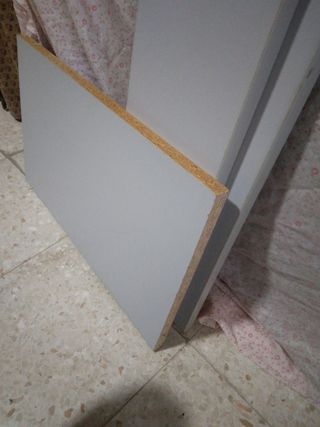 3 piezas de melamina con cantos