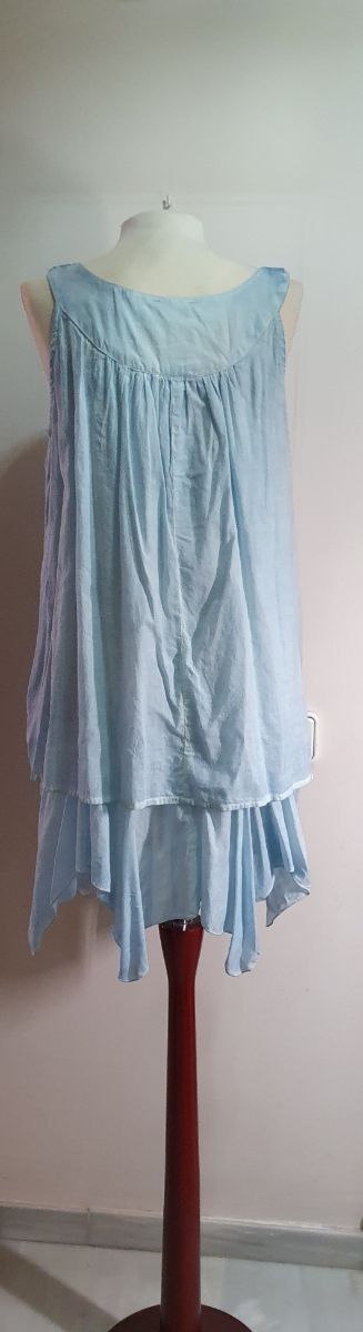 Blusón sin mangas Lola Casademunt azul