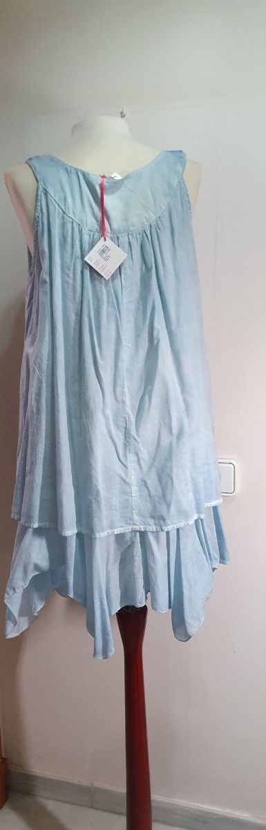 Blusón sin mangas Lola Casademunt azul