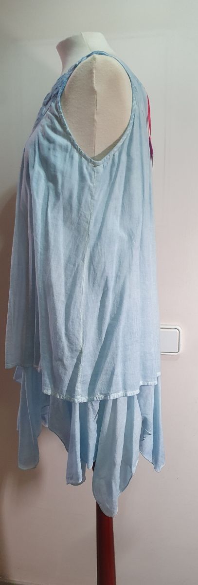 Blusón sin mangas Lola Casademunt azul