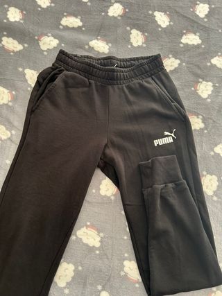 Chándal Puma Verde y Negro