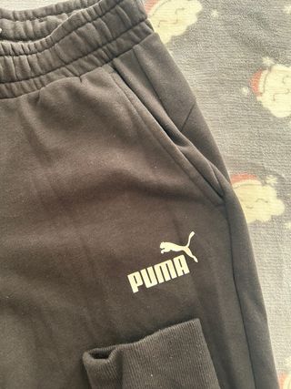 Chándal Puma Verde y Negro