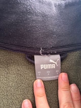 Chándal Puma Verde y Negro