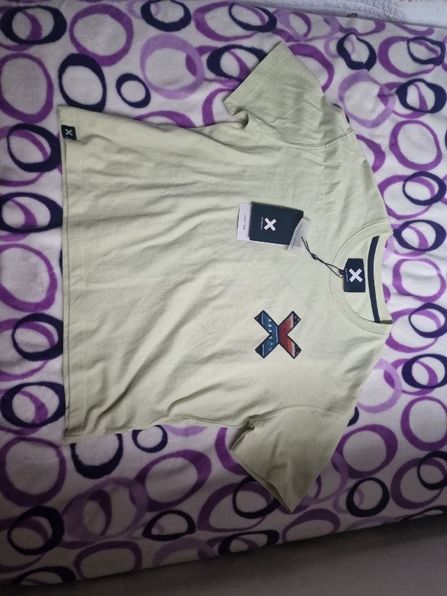 Camiseta Blue Banana Talla S Verde Multicolor